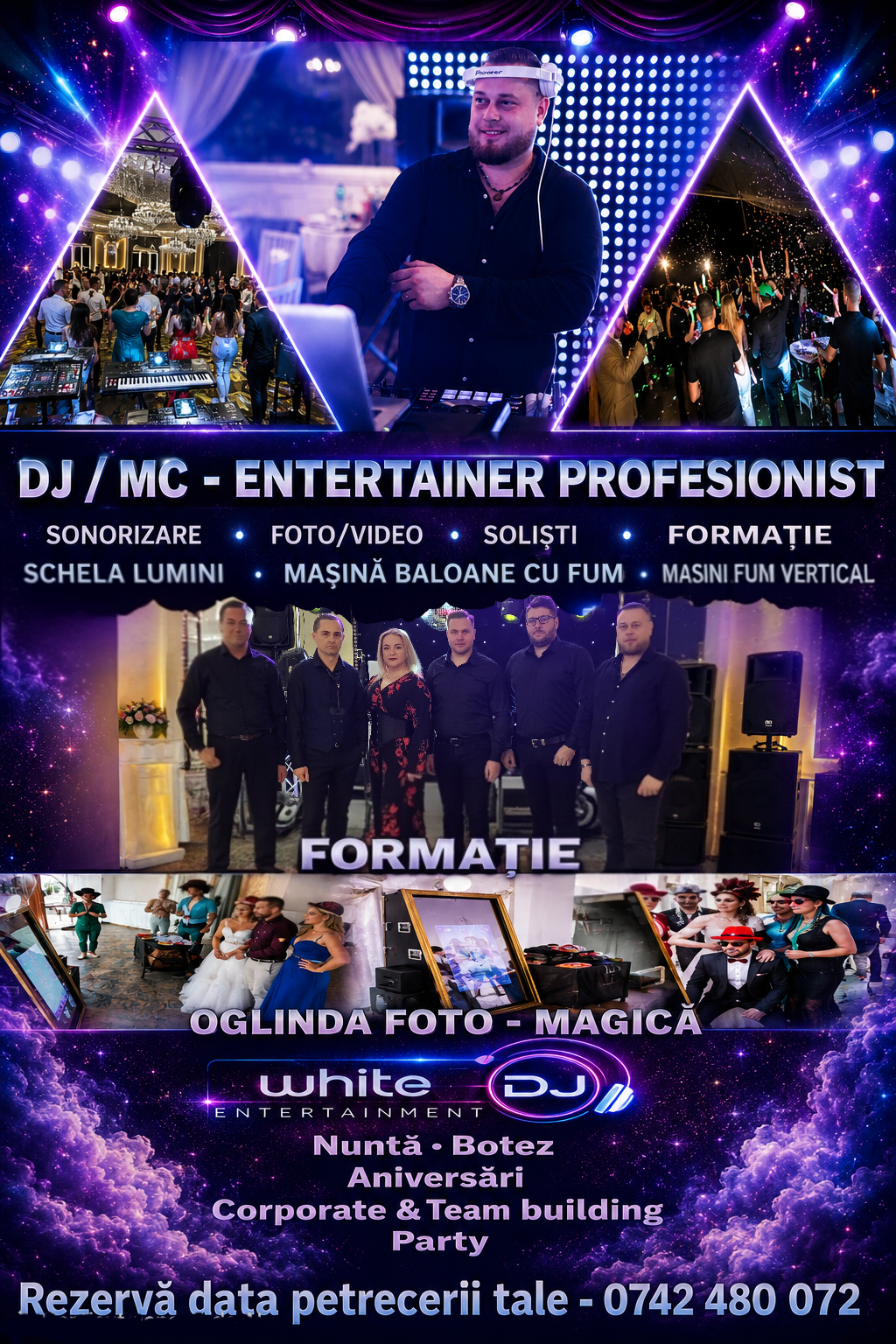 White Entertainment Dj / Formație  - imagine 1